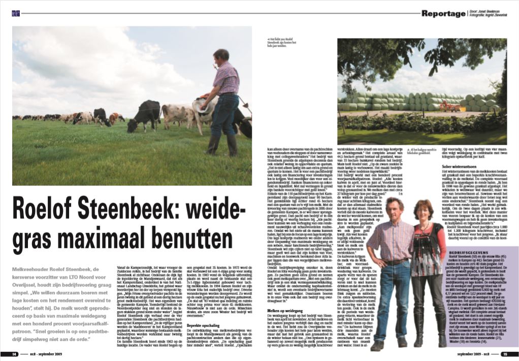 Reportage - Steenbeek in kampen 