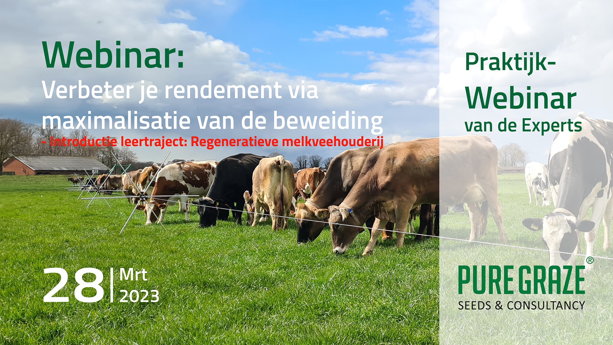 Webinar: Verbeter je rendement via maximalisatie van de beweiding