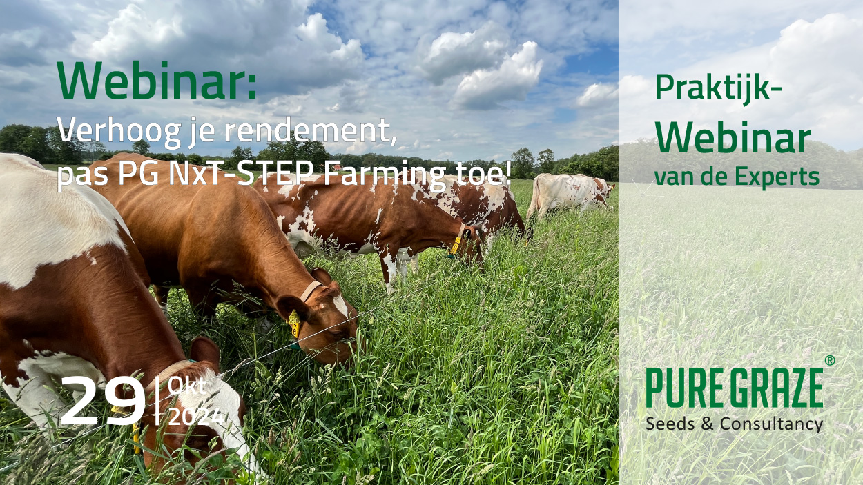 Verhoog je rendement, pas PG NxT-STEP Farming toe!