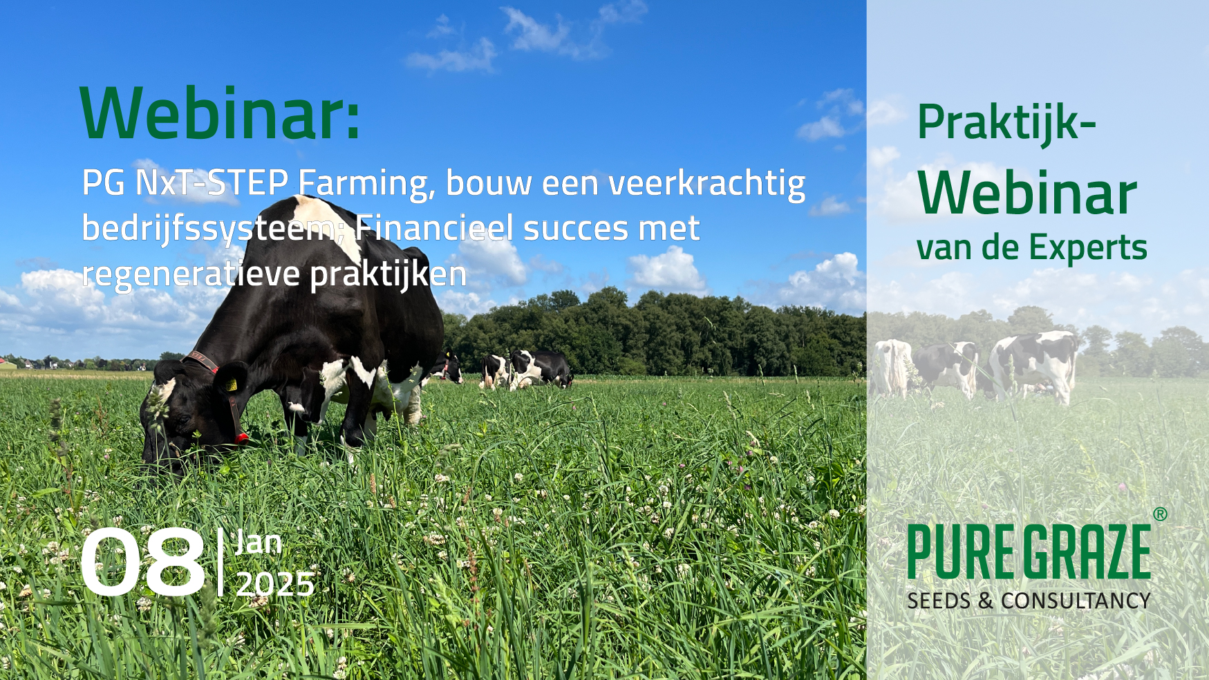 PG NxT-STEP Farming bouw een veerkrachtig bedrijfssysteem; Financieel succes met regeneratieve praktijken